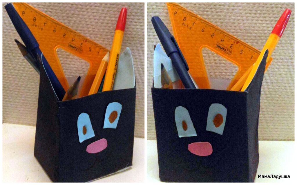 2 - Кот - карандашница