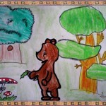 Рисуем Медвежонка