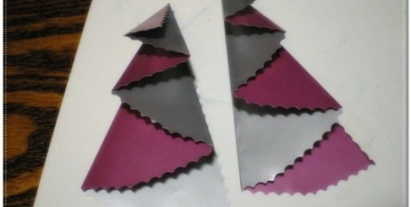 Двухцветная елочка