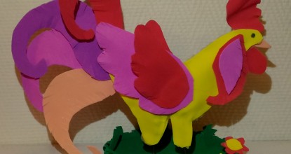 Символ года из фоамирана