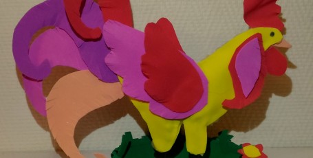 Символ года из фоамирана