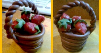 АРОМАТ ЛЕТА или корзинка с клубничкой