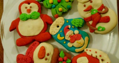 Ёлочные игрушки из соленого теста