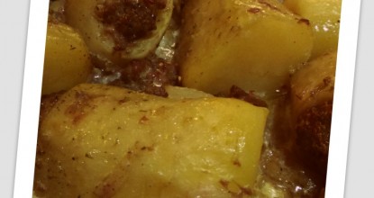 Картофельные башенки