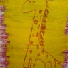Рисуем восковыми мелками — Жирафик