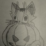 Карандашные рисунки на тему хеллоуина