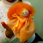 Простая пальчиковая куколка — фото — мастер — класс