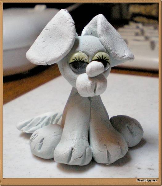 Две собачки —  мы лепим из пасты!