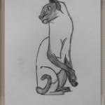 Рисуем КОШЕК — сиамская кошка