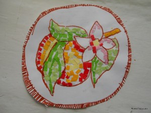 Мозаика «Цветущий персик»