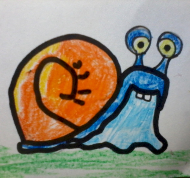 Рисуем улитку